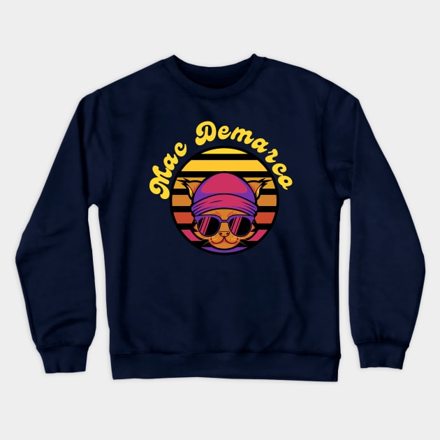 mac demarco Crewneck Sweatshirt by Oks Storee